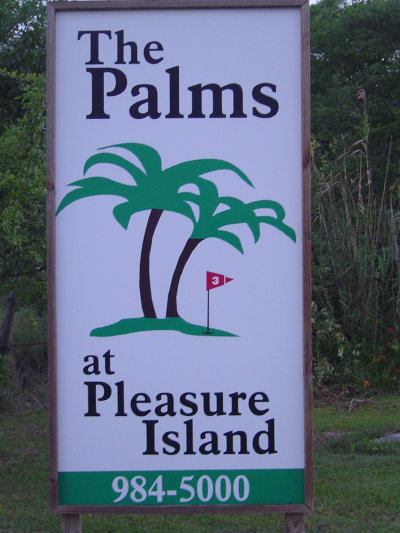 Site Map for Pleasure Island in Port Arthur, TX